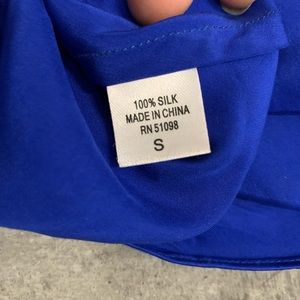 100% Silk Top